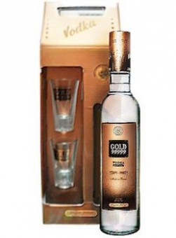 Wodka Gold in Box 0,5l
