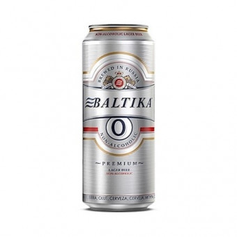 Baltika Bier (0) 0,5 L alc. frei ( Dose) / Пиво Балтика безалкогольное