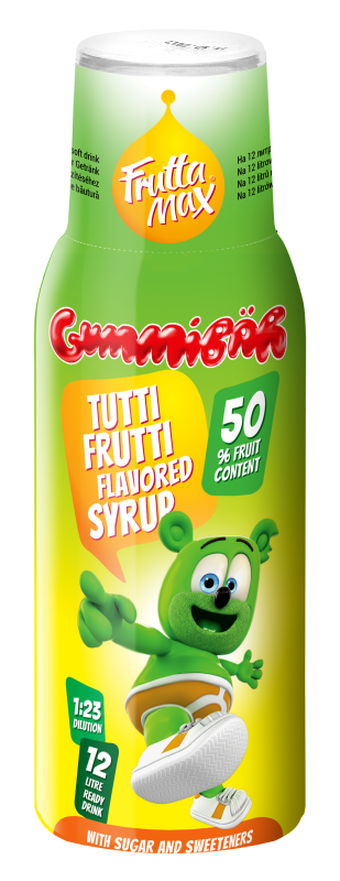 Gummibär, Sirup mit Tutti-Frutti-Geschmack 500ml