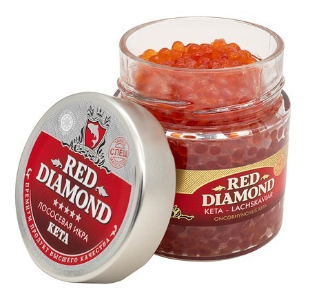 Red Diamond Kaviar Keta Prem. Glas +3°C 80g