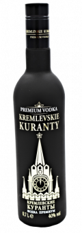 Kremlevskie Kuranty Black - Premium Vodka 0,7 liter 40% vol.