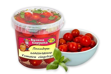 Tomaten Leicht gesalzene klassik 1100g (Kunstofeimer)
