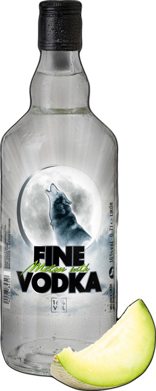 Happy End Fine Vodka Melone (0,7 ltr.) 16% vol